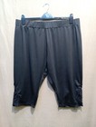 WOMEN'S BLACK BELOW KNEE LENGTH LEGGINGS SIZE 4XL