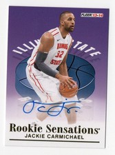 2013-14 Jackie Carmichael Fleer Retro Rookie Sensations Auto #RS-4 Signed