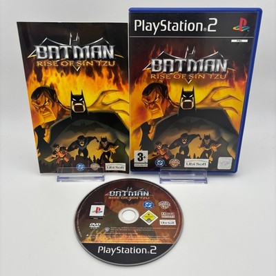 Batman: Rise of Sin Tzu (PAL Sony PS2, 2003) *Near Mint* CIB *Disc Perfect*