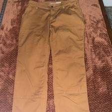 Carhartt Womens 8 Rugged Flex Relaxed Fit Double Knee Pants BN5999-W