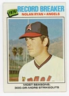 1977 Topps - Record Breaker Nolan Ryan #234 Baseball Card