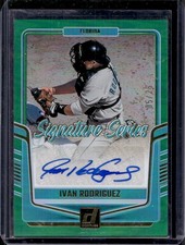Ivan Rodriguez Cards, Rookie Cards and Autographed Memorabilia Guide 52