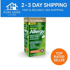 Cetirizine Hydrochloride 10 mg: All Day Allergy Relief, 365 Tablets, Gluten-Free