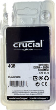 Crucial DDR4 4GB Laptop ram 2666mhz SODIMM new in box