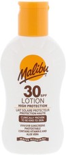 Malibu Sun SPF 30 Lotion, High Protection Cream, Water 100 ml (Pack of 1) 