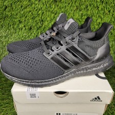 Adidas UltraBoost 1.0 Womens Triple Black Running Shoes Gym Training HQ4204