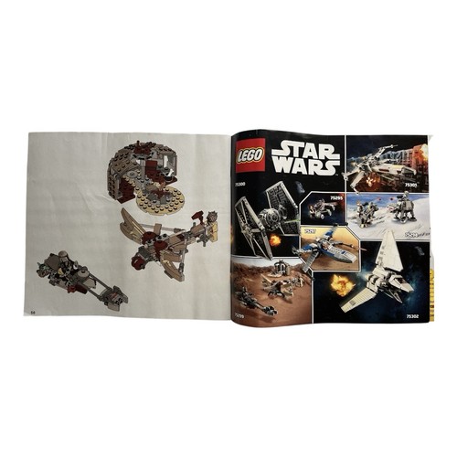 Manuales de Star Wars para LEGO #75336 Guadaña de Transporte Inquisidor y Disney #75299 - Imagen 4 de 7