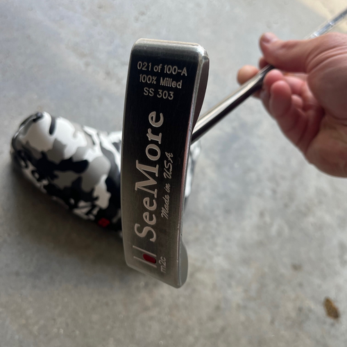SEEMORE m2c PRIVATE RESERVE CS PUTTER CENTER SHAFTED 40" ARMLOCK JUMBOMAX - Picture 3 of 8