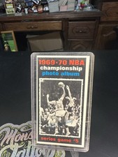 1970-71 Topps - 1969-70 NBA Championship Bill Bradley #172