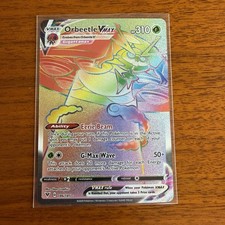 Orbeetle VMAX 186/185 Vivid Voltage Rainbow Holo Rare Pokémon TCG NM on eBay