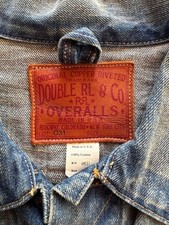RRL Denim Jacket Blue XL 12.5oz Medium Wash Selvedge Vintage 100 Cotton