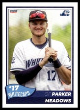 2021 Parker Meadows Choice Minor League Rookie West Michigan Whitecaps