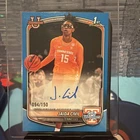 Jaida Civil 1st Bowman Auto /150 Blue Tennessee Lady Vols 2025