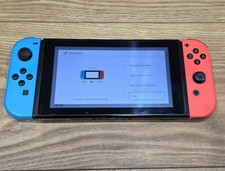 Nintendo Switch Joy‑Con Pair Neon Red Blue – Partly Working – Spares Repair
