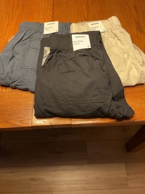 Sonoma Womens Mid Rise Capri Pants Set of 3 Size 6