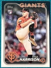 2024 Topps Series 2 #667 Kyle Harrison - San Francisco Giants Rookie Card RC. rookie card picture
