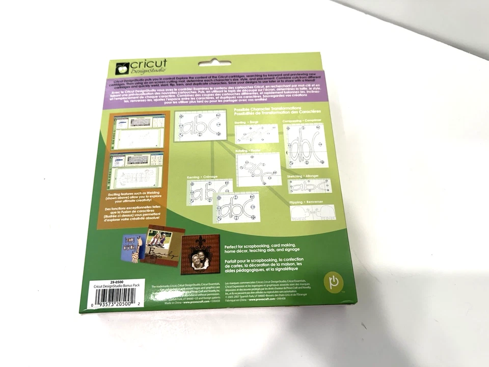 Cricut Design Studio Software 29-0500 Provo Craft 10ft USB Cable & Mouse Pad - Image 2 of 4