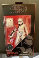 Star Wars The Black Series First Order Snowtrooper Officer Action Figure NIB