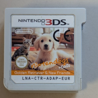 Nintendogs + Cats: Golden Retriever Nintendo 3DS - Nur Modul #24.7 946 M22