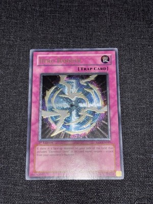 EEN-EN049 1st Edition HERO BARRIER Ultimate Rare Yugioh Elemental Energy