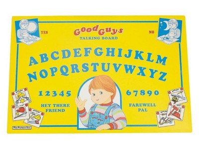 Childs Play 2 Good Guys Talking Board Ouija Chucky Halloween Trick
