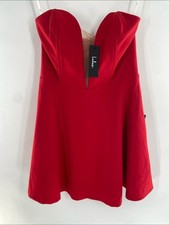 Lulus Red Mini Dress Size M NWT