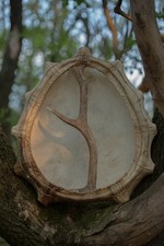 21  Handmade Shaman Drum   Deer Hide   Traditional Shamanic Instrument