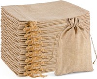 JutesäCkchen 17X23 Cm 20 StüCk Mit Kordelzug GeschenksäCkchen FüR Hochzeit Party