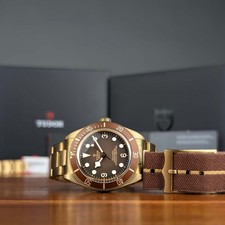 2024 Unpolished Complete Set Bronze 58 Tudor Black Bay Fifty-Eight 79012M