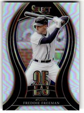 2021 Panini Select Freddie Freeman 25-Man Holo Prizm #25M-2