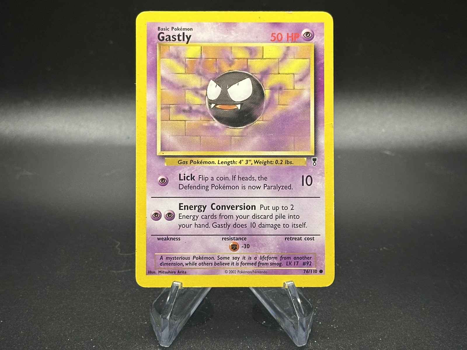 Gastly - 76/110 Legendary Collection - Pokémon TCG - 2002