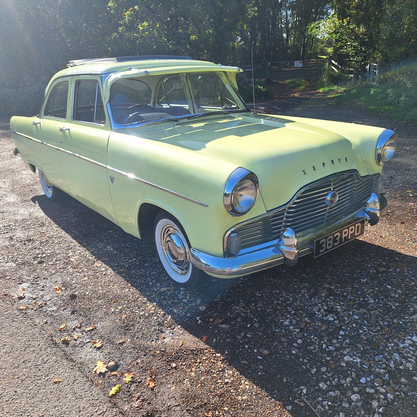 1960 Ford Zephyr Mk2 with Webasto Roof and Transferable Reg No Drives Really Well