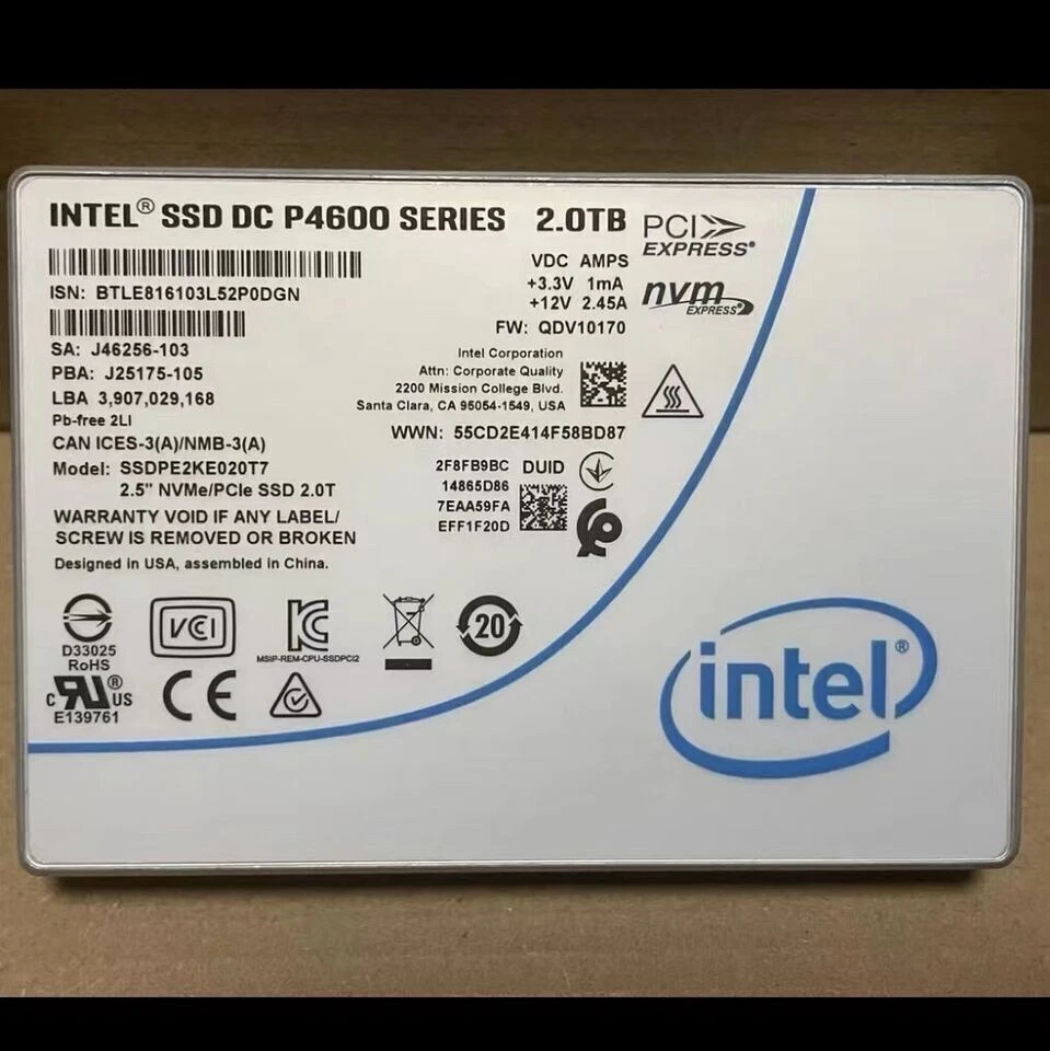 Intel 2TB Storage Capacity Internal Solid-State Drives for sale | eBay