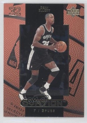 1999-00 Upper Deck Ovation Sean Elliott #50 1s7