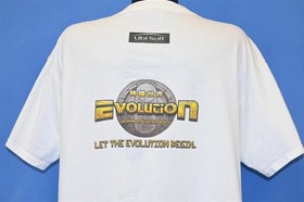 vtg Y2K EVOLUTION WORLD OF SACRED DEVICE SEGA DREAMCAST VIDEO GAME t-shirt XL