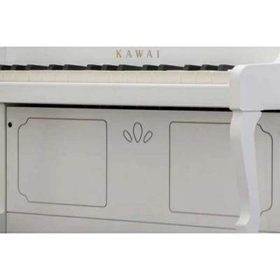 KAWAI アップライトピアノ ホワイト 1152（ミニpiano） KAWAI 1152 Mini Upright Toy Piano 32 Keys Wood Kids White Battery