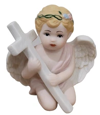 Homco Home Interiors Four Seasons Cherub Angel Shelf Sitters
