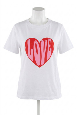 Lisa Todd Hello Love Tee Top Size XS