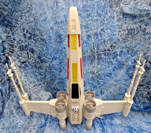 Hasbro Star Wars Giant X-Wing Fighter Ship R2D2 Toy C-2604A Large 29"  Vintage