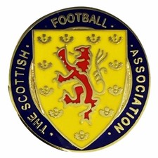 New Scotland Football Fans Enamel Pin Badge, Scotland FA Crest Lapel Pin Badge