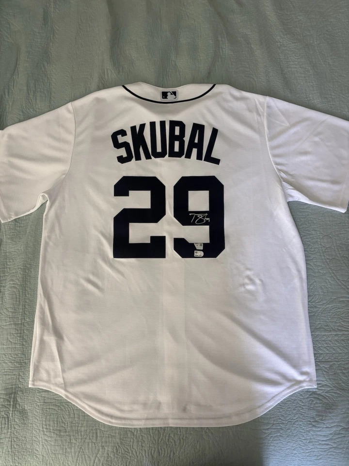 (2) Detroit Tiger Signed Nike Jerseys - Skubul, Greene, Torkleson, Carpenter COA - Image 2 of 4
