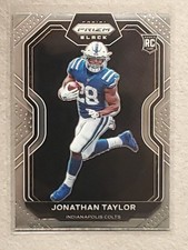 2020 Panini Chronicles Prizm Black Jonathan Taylor Rookie #PB-7