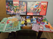 Marvel Heroes Board Game 2006 by Fantasy Flight Games Complete