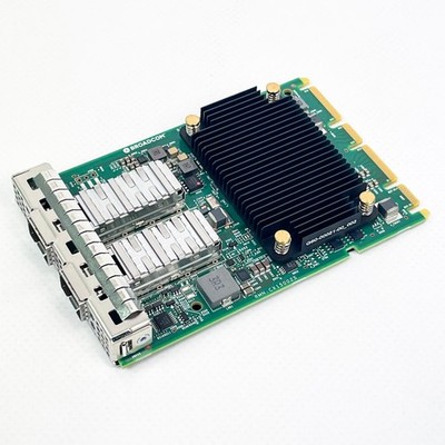 Broadcom BCM957414N4140 Ethernet Netzwerkkarte, REV 21, DEV1001301, LED AMB 10G