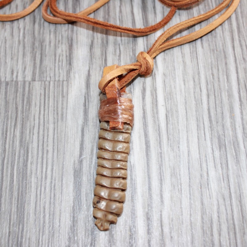Extra Large Rattlesnake Rattle  Necklace  #25167