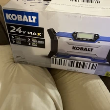 Kobalt 24 V water resistant cordless Bluetooth jobsite radio