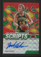 2020-21 JACK SIKMA AUTO PANINI MOSAIC SCRIPTS WAVE RED GREEN GOLD AUTOGRAPHS