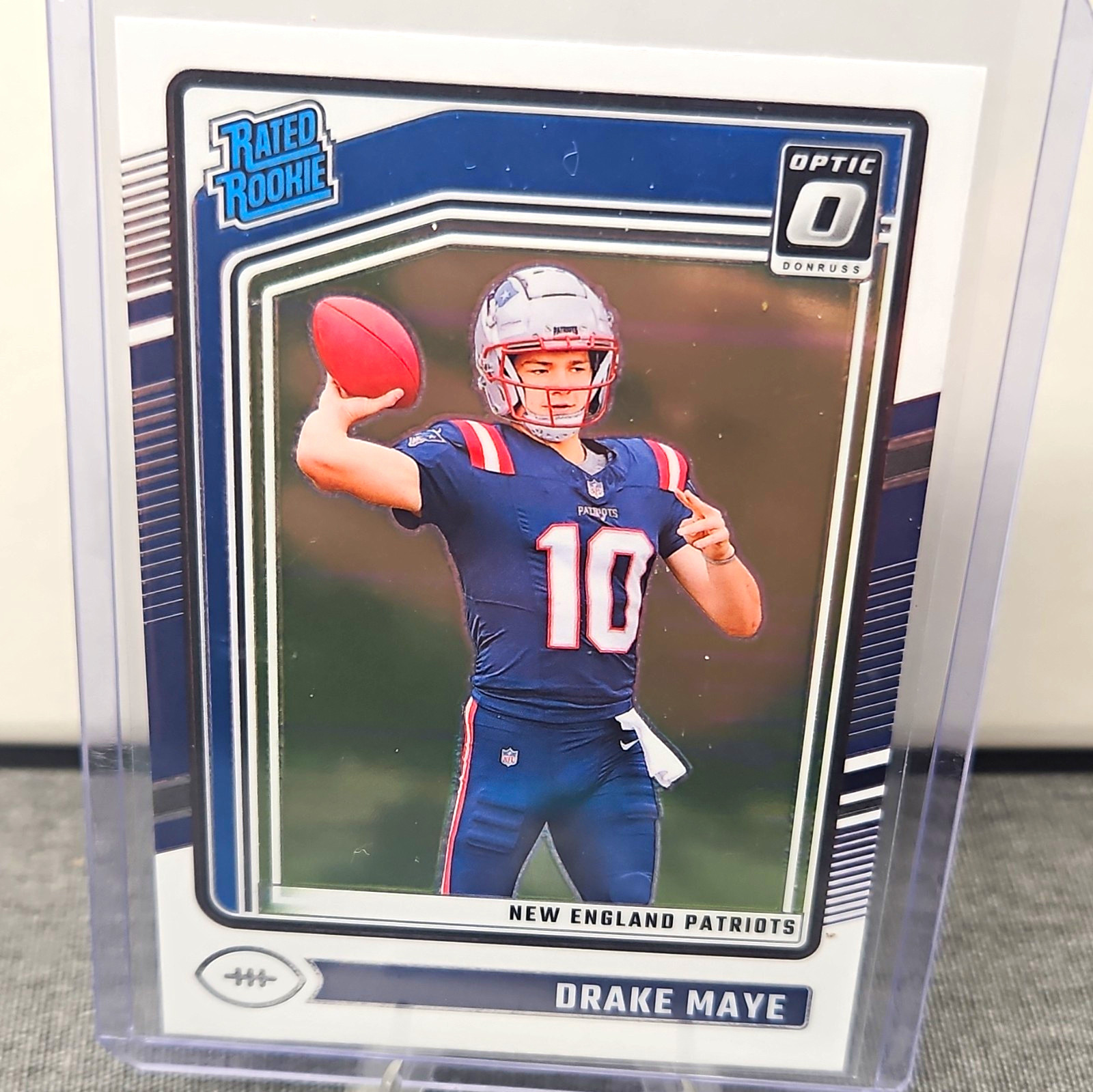 Drake Maye Panini Donruss Optic #229 Base