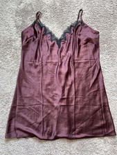 NWT - VICTORIA'S SECRET SATIN LACE GOWN SLIP CHEMISE LINGERIE - XXL