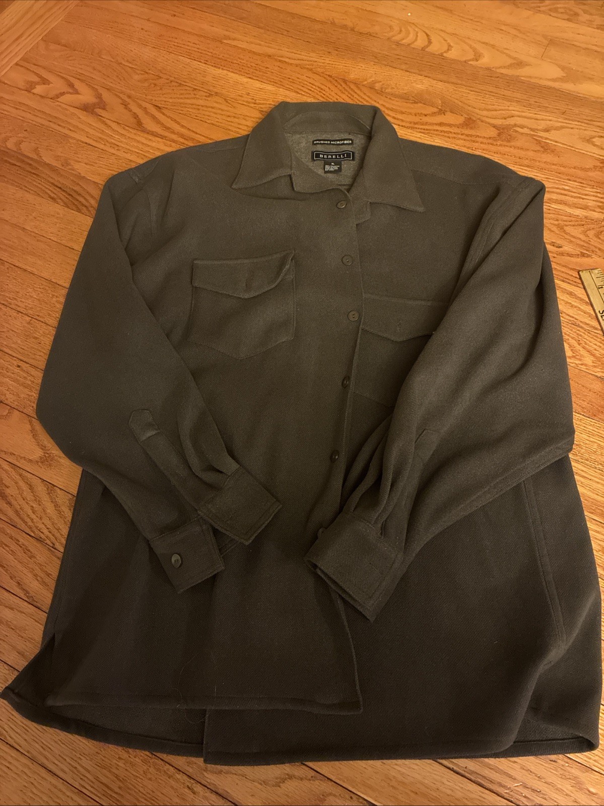 Brushed Microfiber 100 Polyester Jacket Mens XL B… - image 4